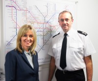 Esther makes first visit to frontline of policing in new role as Chair